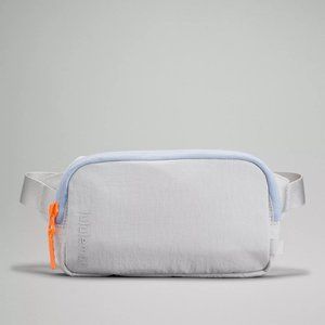 Lululemon Mini Belt Bag - OS - Vapor Gray and Neon Orange